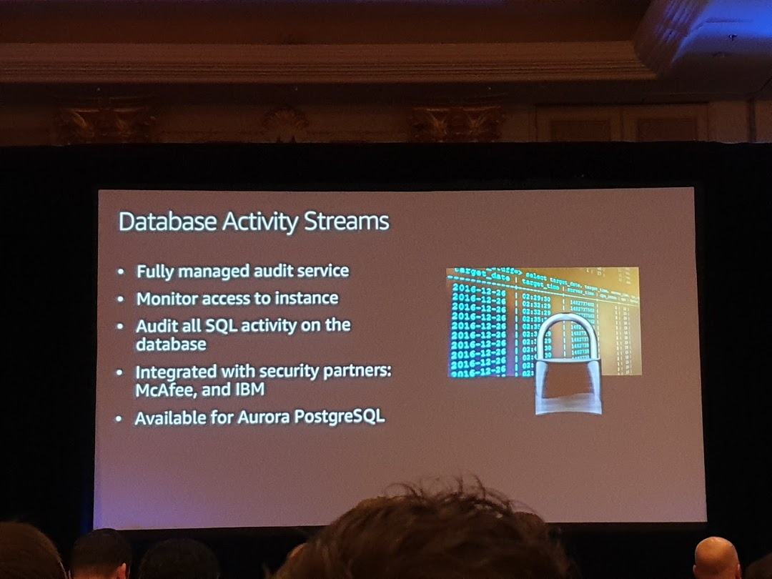 Database Activity Streams